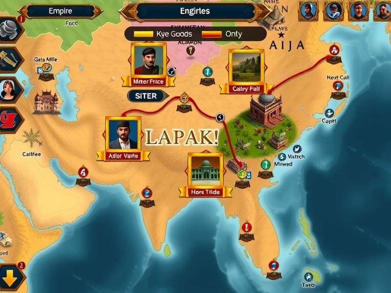 Mughal Marauders empire building interface